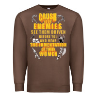 Chestnut crushs your enemies merch Premium Sweatshirt - baoMotion
