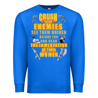 True Royal crushs your enemies merch Premium Sweatshirt - baoMotion