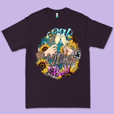 Cool Mom Club Mother's Day Premium Tee Designed By Howdyjamesfarm