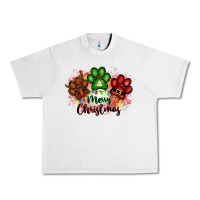 Lunar Rock merry christmas paws Urban Heavy Tee - FaDigitalArtStudio