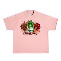 Salmon merry christmas paws Urban Heavy Tee - FaDigitalArtStudio