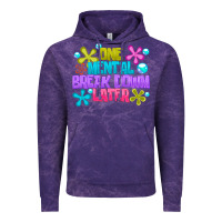 Cloud Purple one mental break dowm later Vintage Hoodie - CowhideDigitalArt