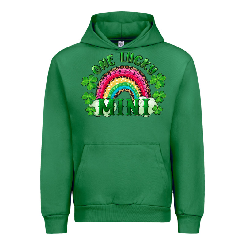 St Patricks Day One Lucky Mini Urban Hoodie by RanaPortraitStore | Teevron