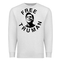 Oatmeal Heather free truman Premium Sweatshirt - baoMotion
