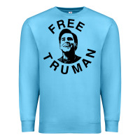 Ocean Blue free truman Premium Sweatshirt - baoMotion
