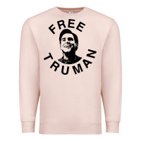 Pale Pink free truman Premium Sweatshirt - baoMotion