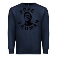Navy free truman Premium Sweatshirt - baoMotion
