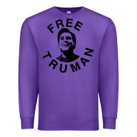 Purple free truman Premium Sweatshirt - baoMotion