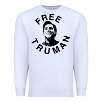 White free truman Premium Sweatshirt - baoMotion