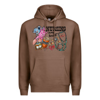 Chestnut nursing in my heart Premium Hoodie - RacoonDesign