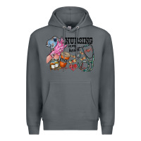 Rock nursing in my heart Premium Hoodie - RacoonDesign