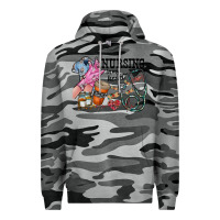 Slate Camo nursing in my heart Premium Hoodie - RacoonDesign