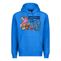 True Royal nursing in my heart Premium Hoodie - RacoonDesign
