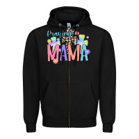 Black praying mama Zipper Hoodie - JahusDesignShop