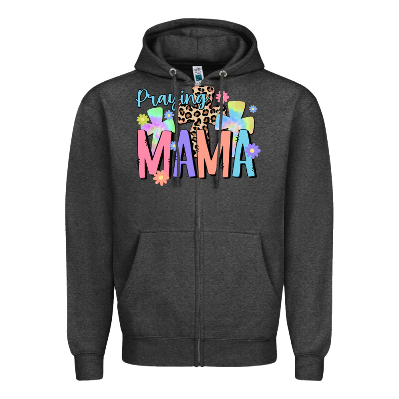 Praying Mama Zipper Hoodie by JahusDesignShop | Teevron