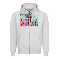 Dove Grey praying mama Zipper Hoodie - JahusDesignShop