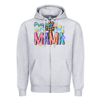 Heather Grey praying mama Zipper Hoodie - JahusDesignShop
