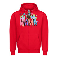 Red praying mama Zipper Hoodie - JahusDesignShop