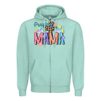 Seafoam praying mama Zipper Hoodie - JahusDesignShop