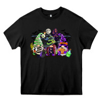 Black halloween gnome Heavy Core Tee - CowGirlArtShop