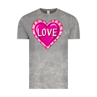 Cloud Rock valentine's day hearts Vintage Tee - FaDigitalArtStudio
