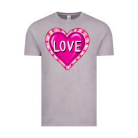 Vintage Zinc valentine's day hearts Vintage Tee - FaDigitalArtStudio