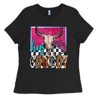 Western Hey Cowboy Ladies Tee | Teevron