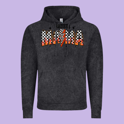 Baddas Mama Vintage Hoodie Designed By Cowhidedigitalart