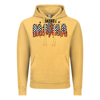 Vintage Mustard baddas mama Vintage Hoodie - CowhideDigitalArt