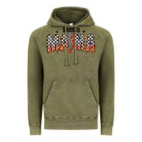 Vintage Olive baddas mama Vintage Hoodie - CowhideDigitalArt