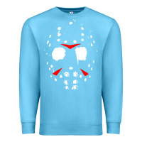 Ocean Blue mask halloween Premium Sweatshirt - baoMotion