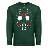 Sports Green mask halloween Premium Sweatshirt - baoMotion