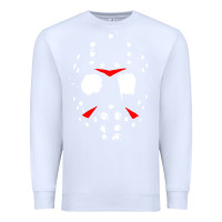 White mask halloween Premium Sweatshirt - baoMotion
