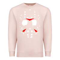 Pale Pink mask halloween Premium Sweatshirt - baoMotion
