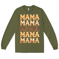 Army Green fall mama Long Sleeve Tee - BundleAndBundleShop
