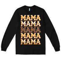 Black fall mama Long Sleeve Tee - BundleAndBundleShop