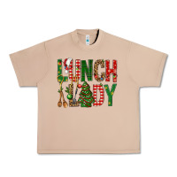 Burro Lunch Lady Christmas Urban Heavy Tee - BundleAndBundleShop