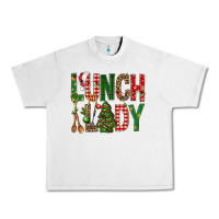 Lunar Rock Lunch Lady Christmas Urban Heavy Tee - BundleAndBundleShop