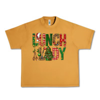 Peanut Butter Lunch Lady Christmas Urban Heavy Tee - BundleAndBundleShop