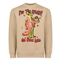 Mushroom im too much go find less boujee frog funny Heavyweight Sweatshirt - JahusDesignShop