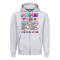 Mama It's Okay Zipper Hoodie | Teevron