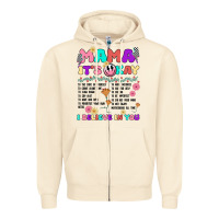 Sandshell mama it's okay Zipper Hoodie - JahusDesignShop