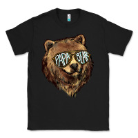 Black Papa Bear Classic Tee - HowdyJamesFarm