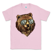 Bubblegum Pink Papa Bear Classic Tee - HowdyJamesFarm