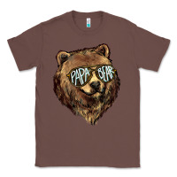 Chestnut Papa Bear Classic Tee - HowdyJamesFarm