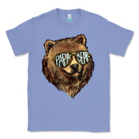 Colony Blue Papa Bear Classic Tee - HowdyJamesFarm