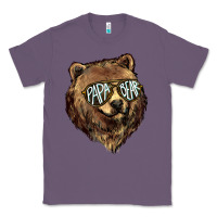 Lavender Papa Bear Classic Tee - HowdyJamesFarm