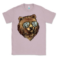 Lilac Papa Bear Classic Tee - HowdyJamesFarm