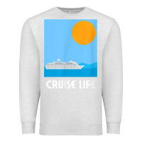 Oatmeal Heather cruise life design travel & cruise wear t shirt Premium Sweatshirt - baoMotion