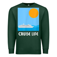 Sports Green cruise life design travel & cruise wear t shirt Premium Sweatshirt - baoMotion